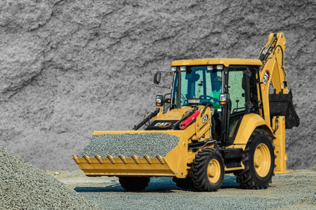 Backhoe loader CAT