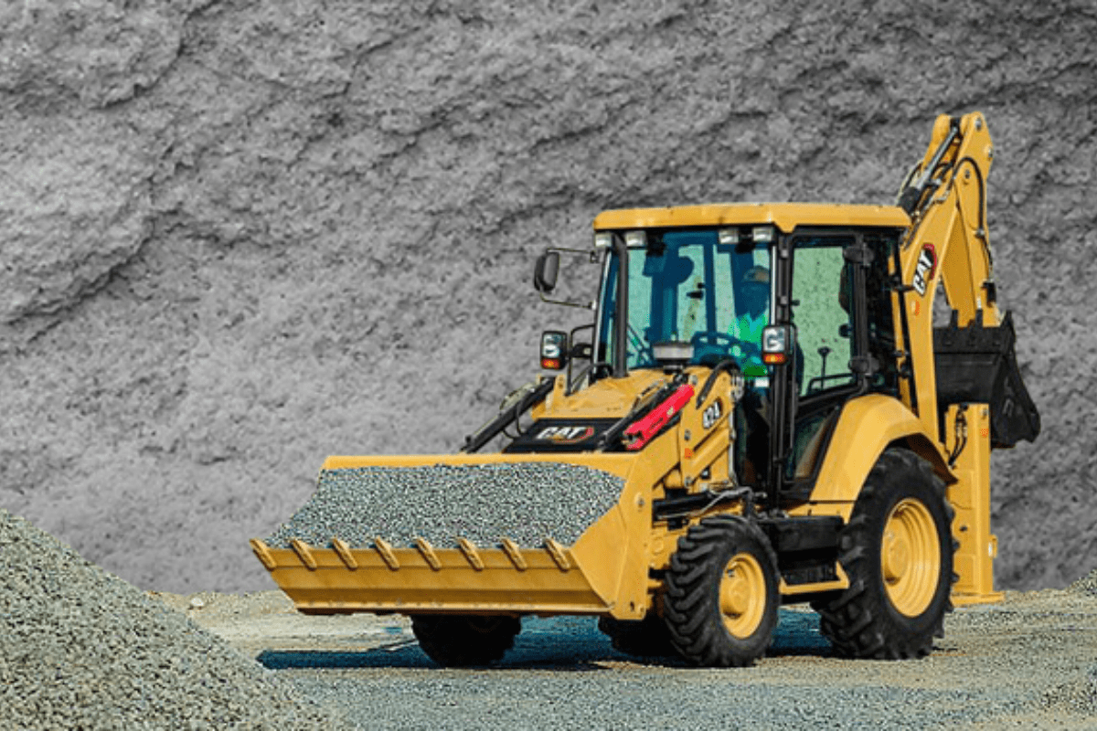 Backhoe loader CAT